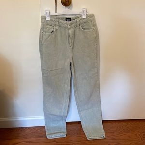 Urban Outfitters Corduroy Pants Sage Green